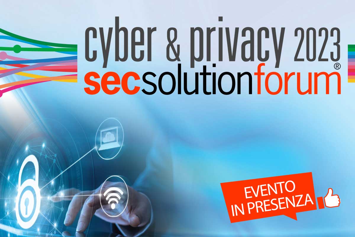 cyber & privacy forum 2023, Verona 29 Novembre