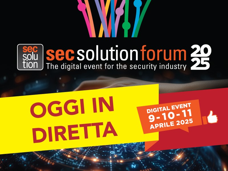Si apre oggi secsolutionforum, l’unico evento digitale della sicurezza: segui la diretta 