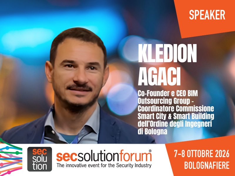 Smart City & Smart Building: Kledion Agaci a secsolutionforum 2026