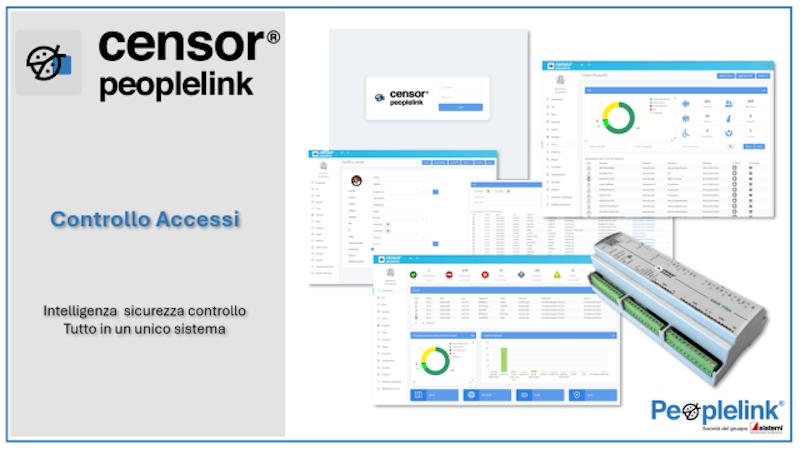 Peoplelink a secsolutionforum 2026 con la soluzione Censor