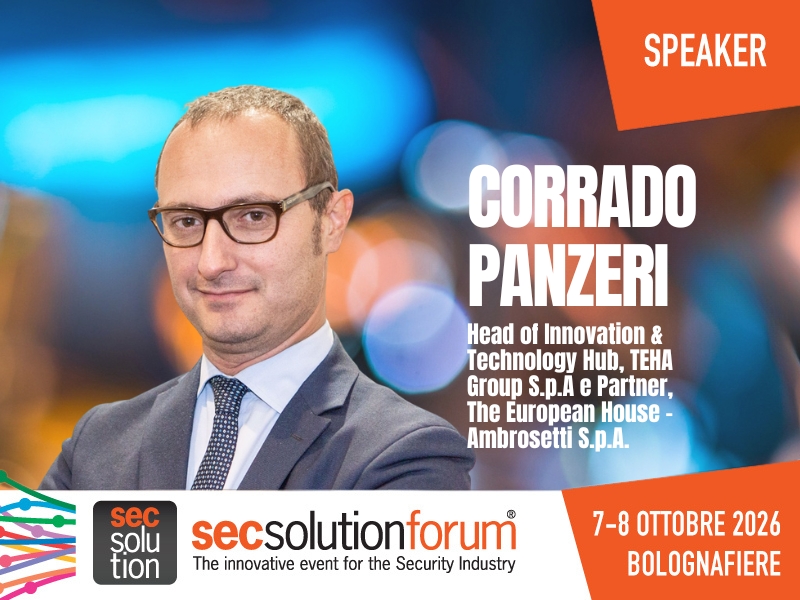 Corrado Panzeri (The European House – Ambrosetti) tra i relatori di secsolutionforum 2026