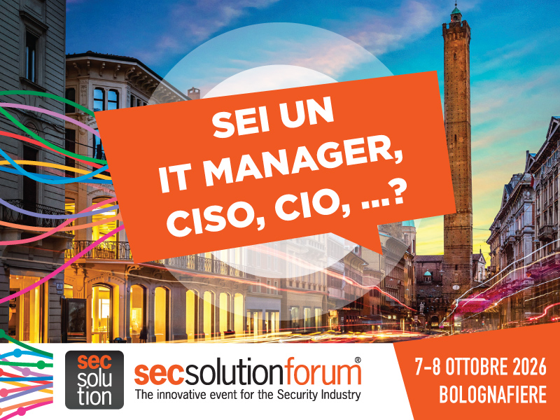 A secsolutionforum con IT Manager, CISO, CIO: la sicurezza non è più un tema solo IT